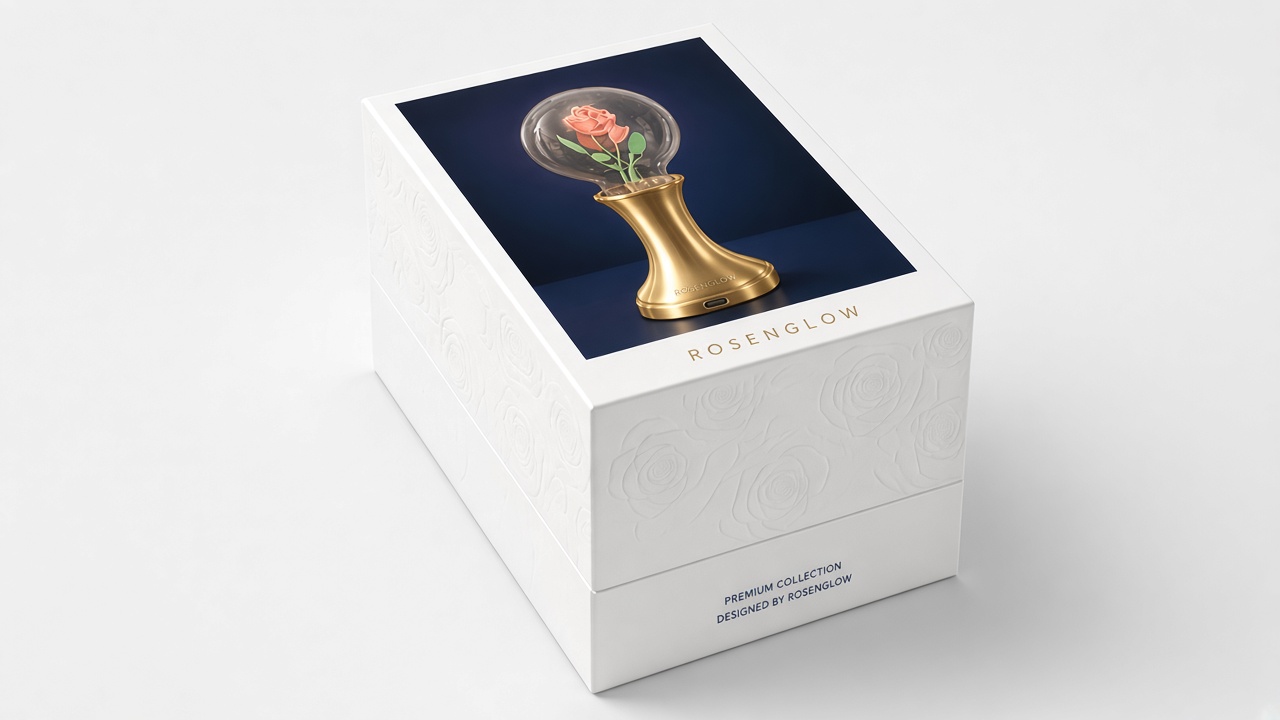 Rosenglow white gift box